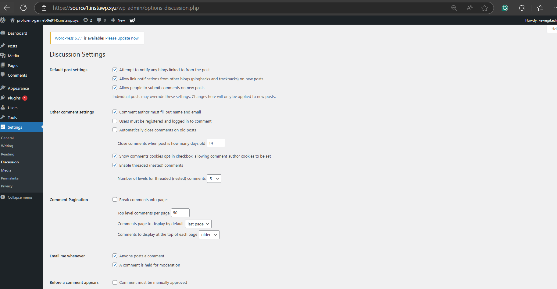 Stop Spam Comments on WordPress Through Built-in Features by disabling comments entirely.