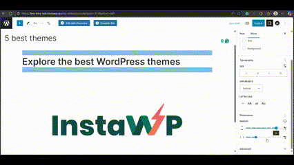 Margin in WordPress