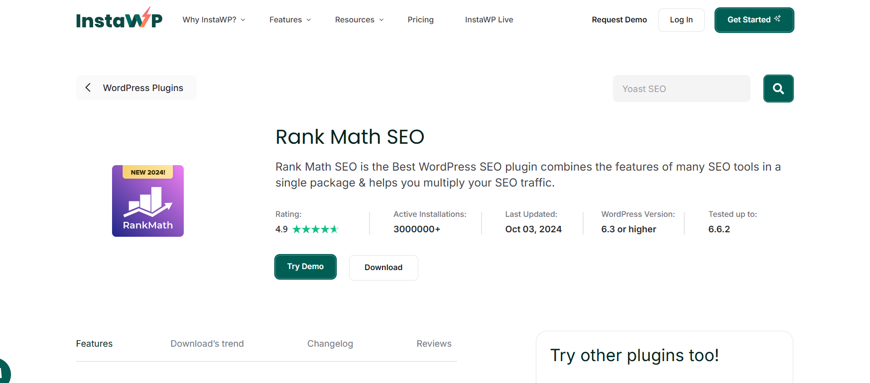 Rank Math: A Rising Star