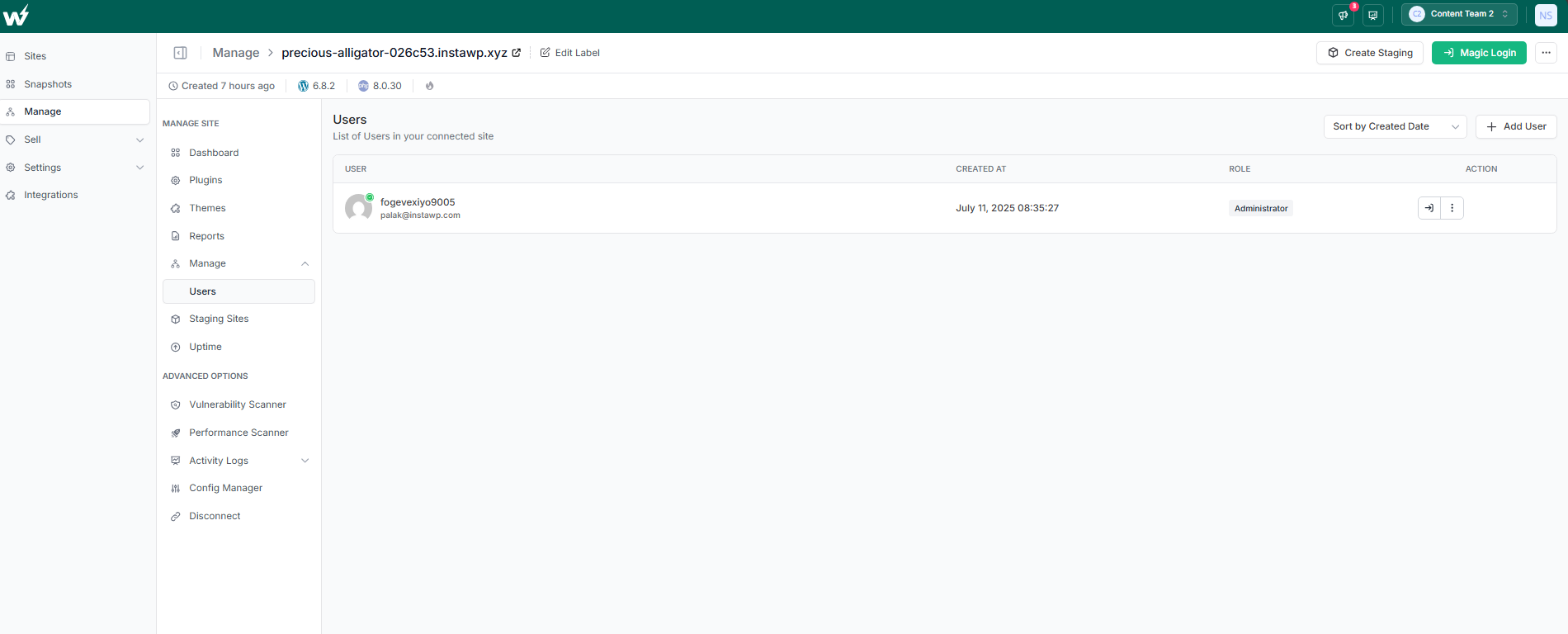How to Check, screenshot from the guide 10 Critical Signs Your WordPress Site Is Hacked in 2026 (step 1 of 3)