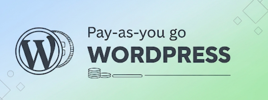 Pay-as-you-go-WordPress