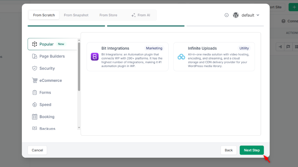 How to Get Started with Pay-As-You-Go WordPress (screenshot 6)