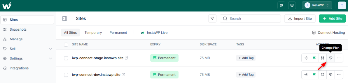 How to Upgrade Your InstaWP Plan (In 60 Seconds or Less)