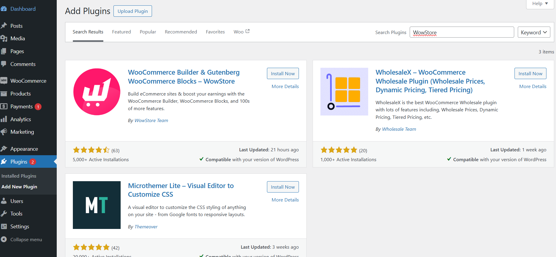 Downloading WowStore Downloading WowStore