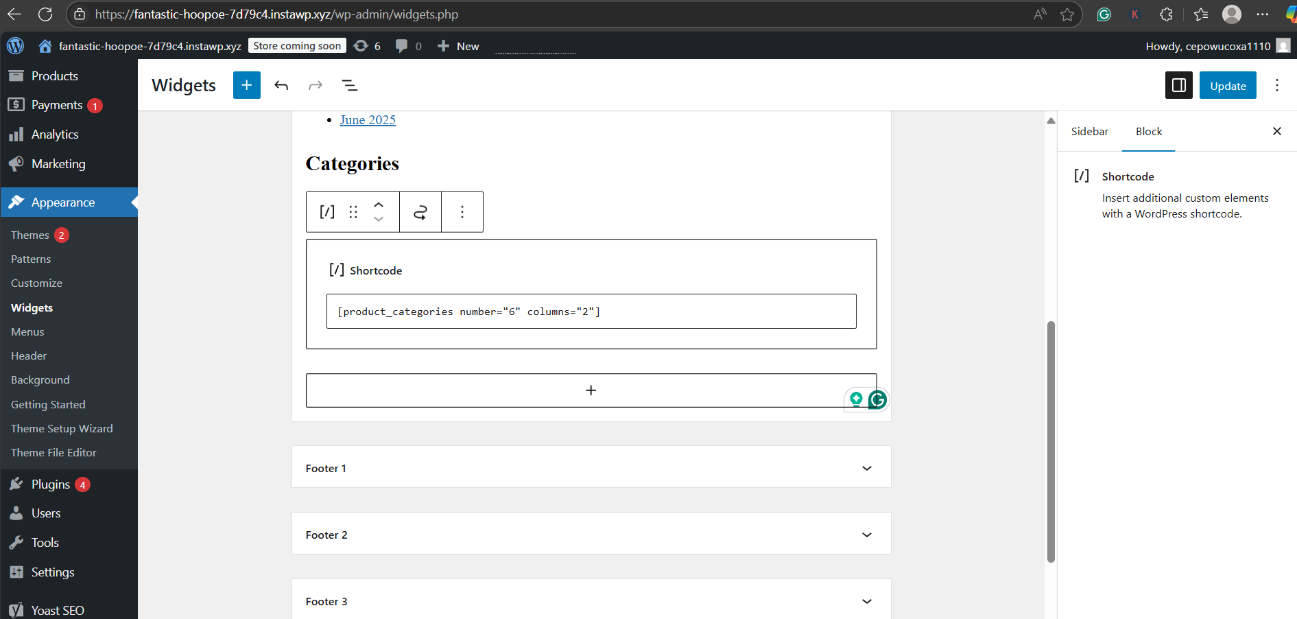 Adding Shortcodes to Widgets and Sidebars