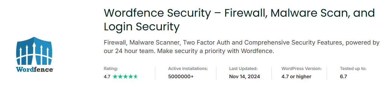 The Wordfence Security website