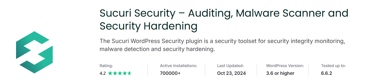 The Sucuri Security website