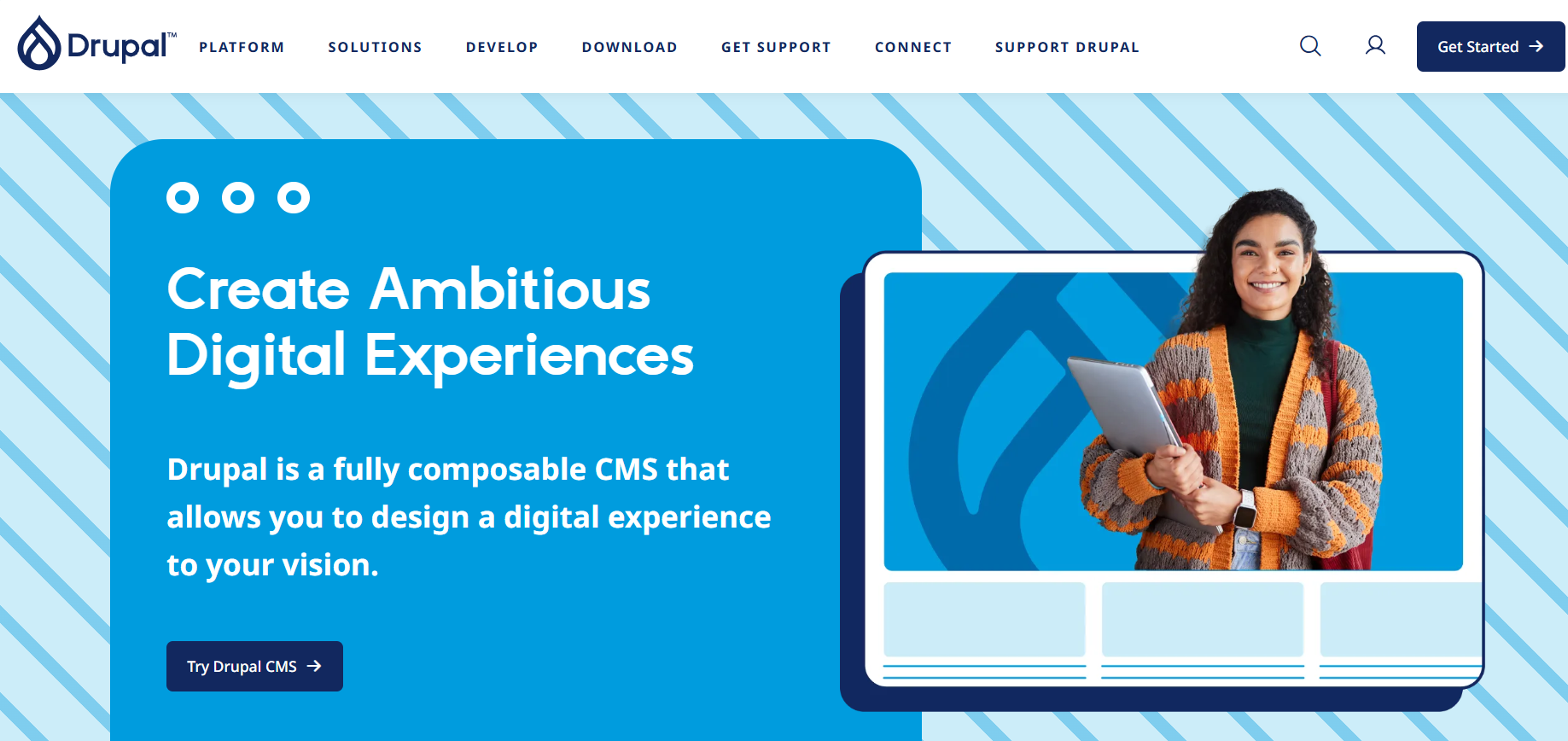 The Drupal website