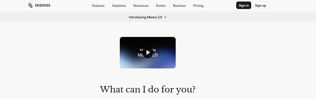 What is Manus AI?