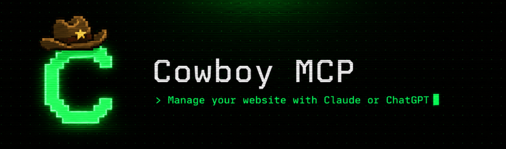 Cowboy MCP WordPress MCP plugin 